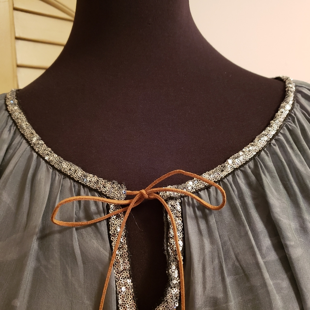 SCANDAL ADELE SILK TOP - Picture 3 of 11